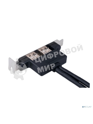 Планка USB 3.0 на заднюю панель низкопрофильная Cablexpert CC-USB3-RECEPTACLE-LP, 2 порта USB