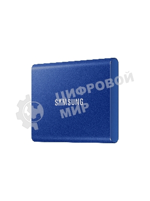 Внешний SSD Samsung T7, 1TB, USB 3.2 Gen 2 Type-C, R/W 1050/1000, синий