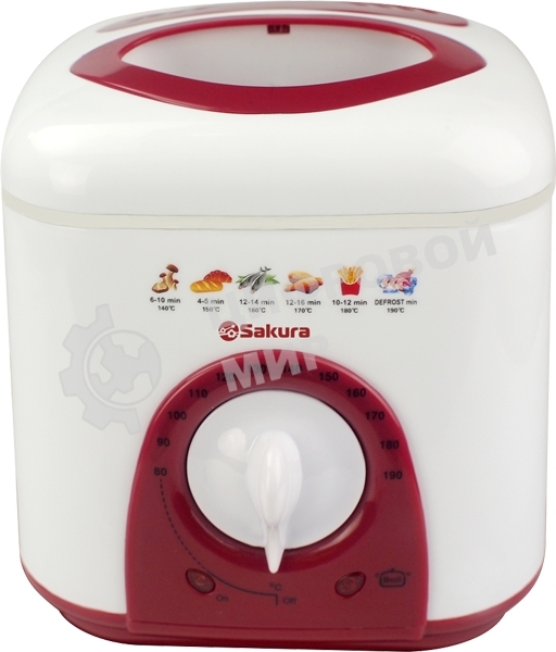 Фритюрница Sakura SA-7654R 1.0л 950Вт