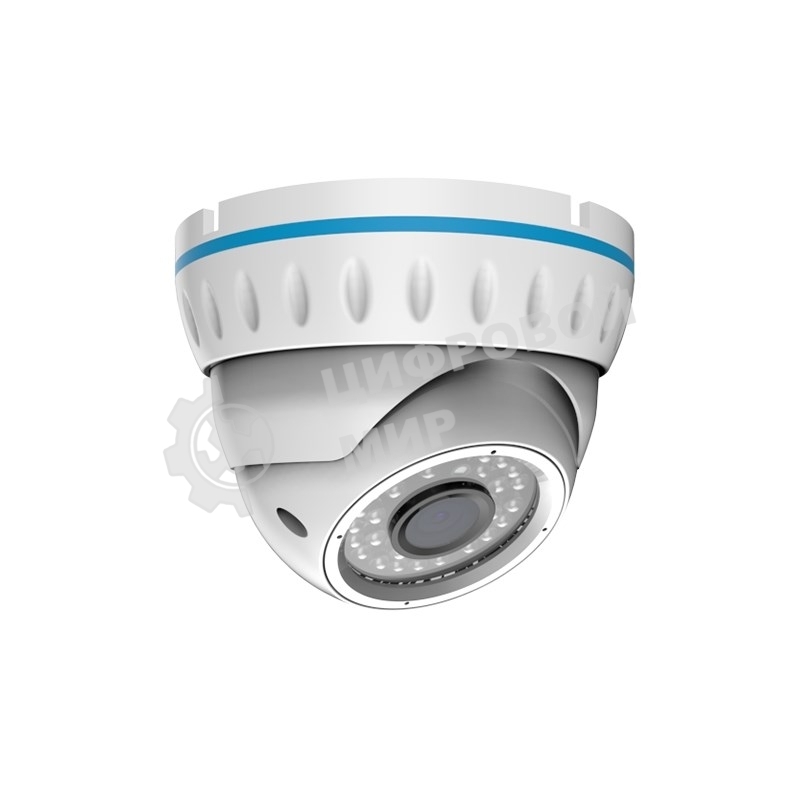 Купольная уличная камера AHD 1.3Мп (960P), объектив 2.8-12 мм., ИК до 30 м.