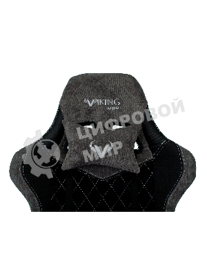 Кресло Бюрократ VIKING 7 KNIGHT B FABRIC черный, ткань, 120 кг, механизм качания