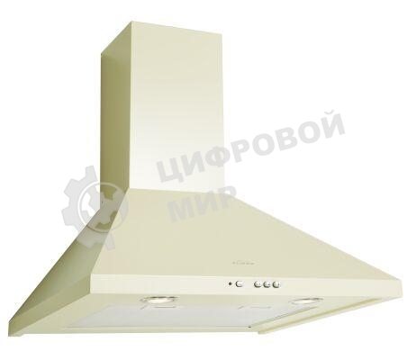 Вытяжка наклонная Elikor Коралл 50П-430-К3Д белый, 50 см, 430 куб. м/ч, 54 дБ