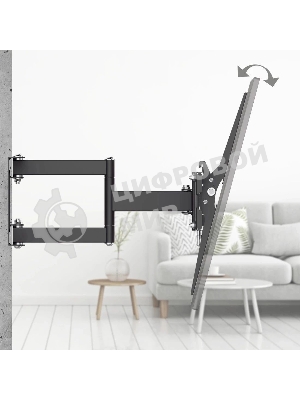 Кронштейн для телевизора Hama 00220830 черный 32