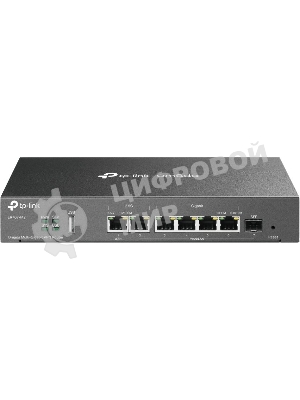 Маршрутизатор VPN TP-Link ER707-M2 Omada с мультигигабитными портами,1 x RJ45 WAN 2,5 Гбит/с, 1 x RJ45 WAN/LAN 2,5 Гбит/с, 1 x SFP WAN/LAN, 4 гиг. порта RJ45 WAN/LAN, 1 порт USB 2.0