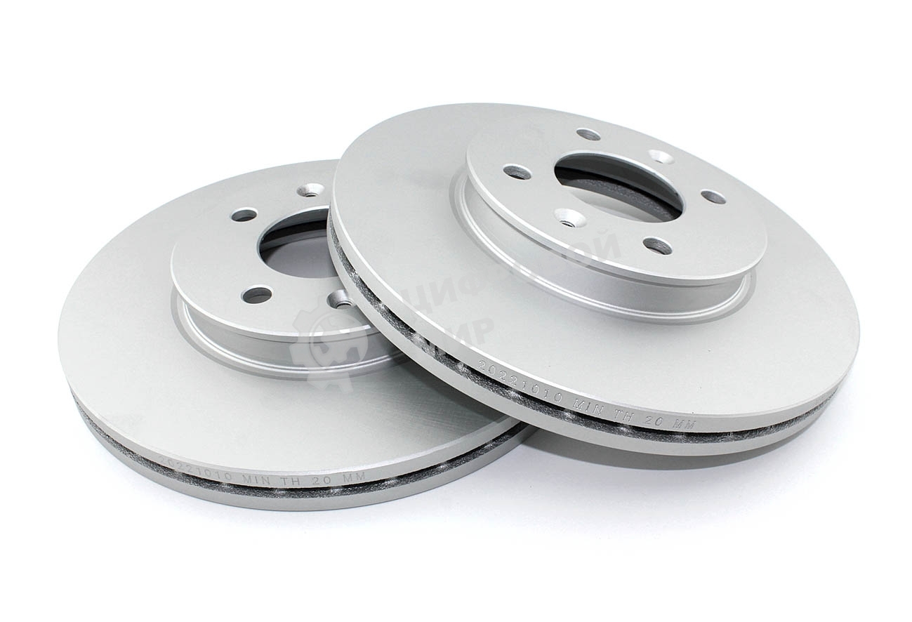 Диск тормозной вентилируемый LPR H2062V для Kia Optima III-IV, Hyundai i40, Sonata VII, Grandeur V