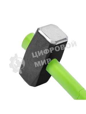 Кувалда Сибртех 5000 г, фибергласовая обрезиненная рукоятка