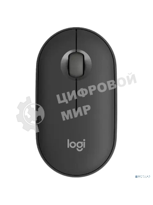 Мышь беспроводная Logitech Pebble 2 M350S графитовый, 4000 dpi, Bluetooth, кнопки - 3