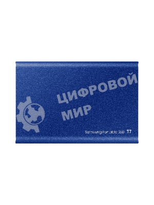 Внешний SSD Samsung T7, 1TB, USB 3.2 Gen 2 Type-C, R/W 1050/1000, синий