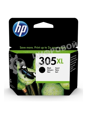 Картридж струйный HP 305XL 3YM62AE черный (240 стр.) для HP DeskJet 2320/2710/2720