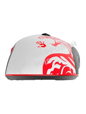 Мышь беспроводная A4Tech Bloody R90 Plus Naraka белый, 5000 dpi, радиоканал, USB, кнопки - 8