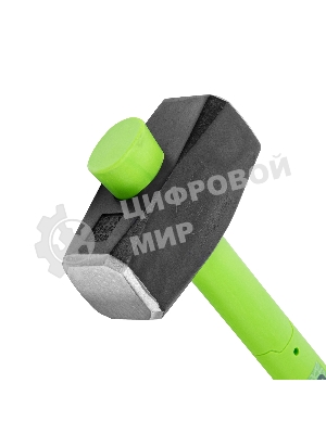 Кувалда Сибртех 5000 г, фибергласовая обрезиненная рукоятка