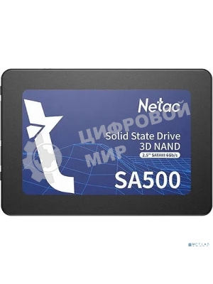 Накопитель SSD Netac SA500, 480Gb, SATA III, 2.5