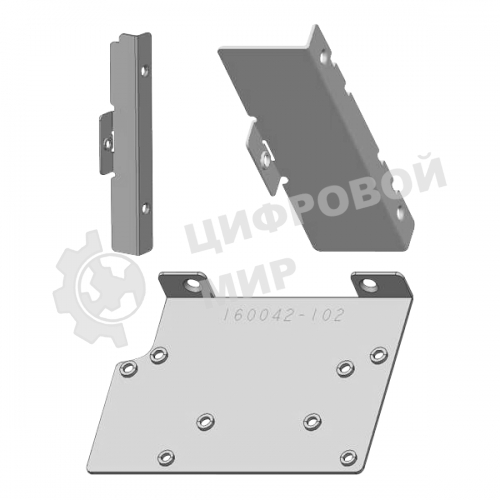 Рамка Chenbro 84H323610-058 Рамка крепления блока питания FSP550-50ERS в корпус RM236xx