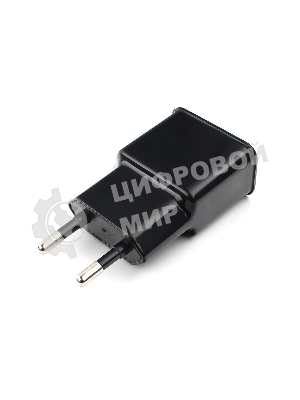 Сетевое зарядное устройство Cablexpert MP3A-PC-12 100/220V - 5V USB 2 порта, 2.1A, черный