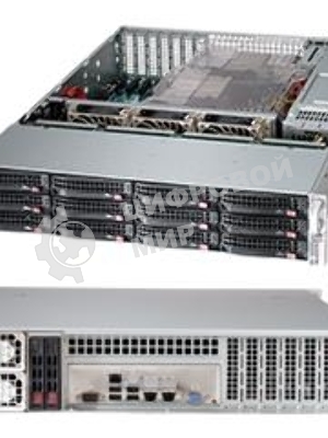 Корпус SuperMicro CSE-826BE1C4-R1K23LPB 1200W черный