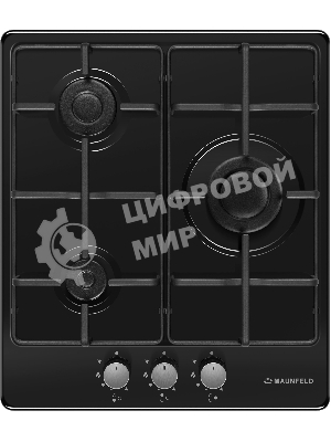 Газовая варочная панель Maunfeld EGHE.43.3STS-EB