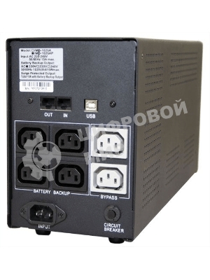 Источник бесперебойного питания Powercom Imperial IMP-2000AP 1200Вт 2000ВА черный