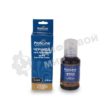 Чернила ProfiLine для принтеров Epson EcoTank 1100/1120/1140/1170/1180/1810/2120/2140/M2170/2700/2710/2711/2712/2714/2715/2720/2726/2750/2810/2811/2812/2814/2815/2820/2821/2826/L3110/3111/3150/3140/3160/3170/3180/3750/L4150/4156/416084700/4750/4800/6160/6170/6190/L6176/7700/7750/7160/7180/L7188/8500/8550/14150 на водной основе type-2 черный 140 мл