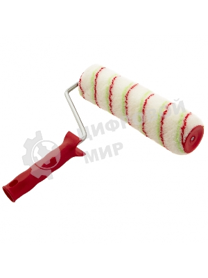 Валик Сибртех Эмали, 250 мм, ворс 12 мм, D 48 мм, D ручки 8 мм, полиамид,полиакрил