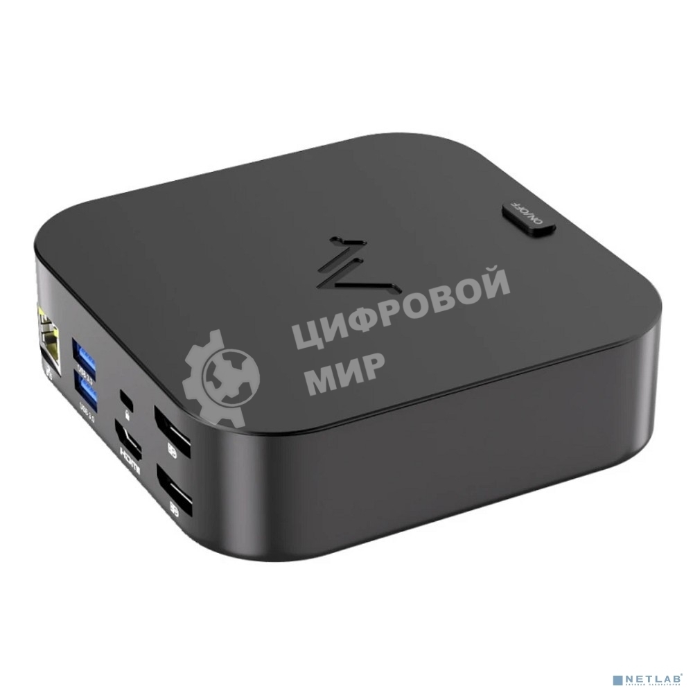 USB-концентратор Maibenben USB-C Dock DS301 100W (YPE-C TO TYPE C PD + 4USB3.0 + 3.5 + RJ45 + HDMI + 2DP)
