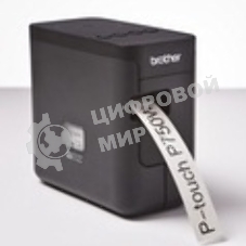 Принтер для наклеек Brother P-Touch PT-P750W (ленты TZe, HSe 3,5/6/9/12/18/24 мм, 30 мм/с, 180х360т/д, автообрез. с полуобрезкой, печать ШК, USB2.0, WiFi, NFC, Wi-Fi Direct, БП, USB-кабель, ПО, лента 24мм/4м, замена PT-2430PC)