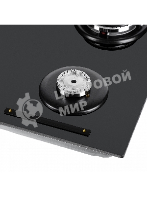 Газовая варочная панель Maunfeld EGHG.64.63CB/G, 4 конфорки, закаленное стекло, черный