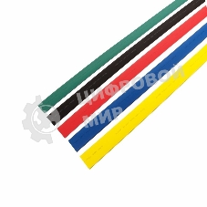 Термоусаживаемые трубки Rexant, 25,0/12,5 мм, набор пять цветов, упаковка 25 шт. по 1 м