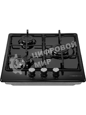Газовая варочная панель Maunfeld EGHE.43.3STS-EB