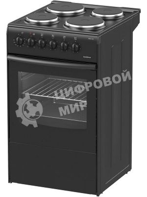 Плита электрическая Darina S EM 341 404 At антрацит/черный, конфорок 4 шт, духовка 50 л, 50 см x 85 см x 56 см