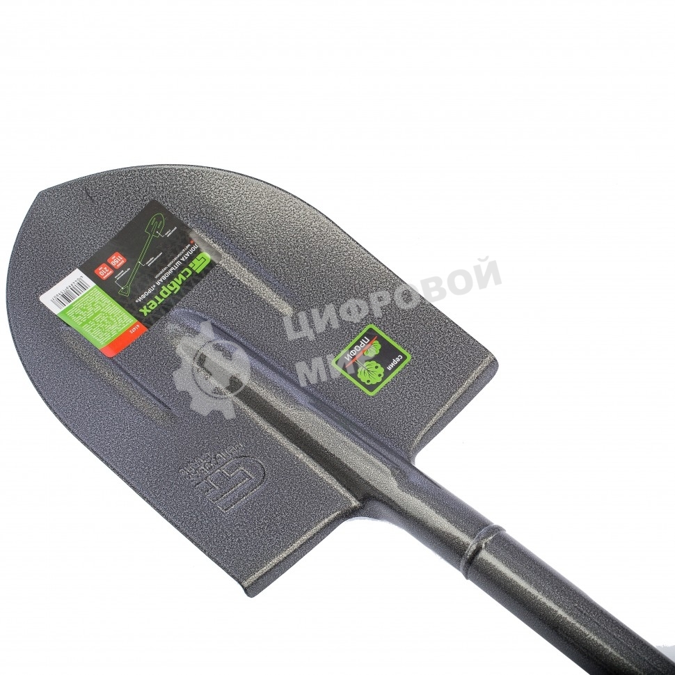 Лопата штыковая Сибртех 210х290х1150 мм, цельнометаллическая