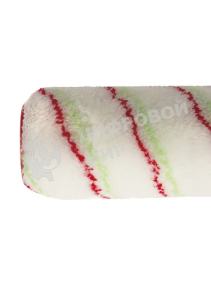 Валик Сибртех Эмали, 250 мм, ворс 12 мм, D 48 мм, D ручки 8 мм, полиамид,полиакрил