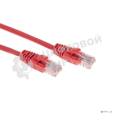 Патч-корд U/UTP Rexant cat.6, RJ45-RJ45, неэкранированный, 26AWG, LSZH, красный, 3 м