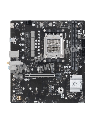 Материнская плата ASUS A620M-F GAMING WIFI, AM5, AMD A620, 2xDDR5, 2xM.2, 1xPCIe 4.0 x16, 1xHDMI, 1x2.5Gb LAN, Wi-Fi 6E, Bluetooth 5.3, 2xUSB-A 5Gbps, 2xUSB-A 2.0, 3x3.5 мм, 7.1, mATX