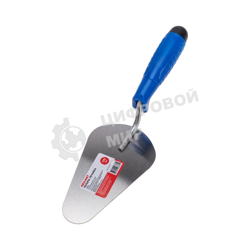 Кельма печника Rexant нержавеющая сталь, 175мм, пластиковая ручка