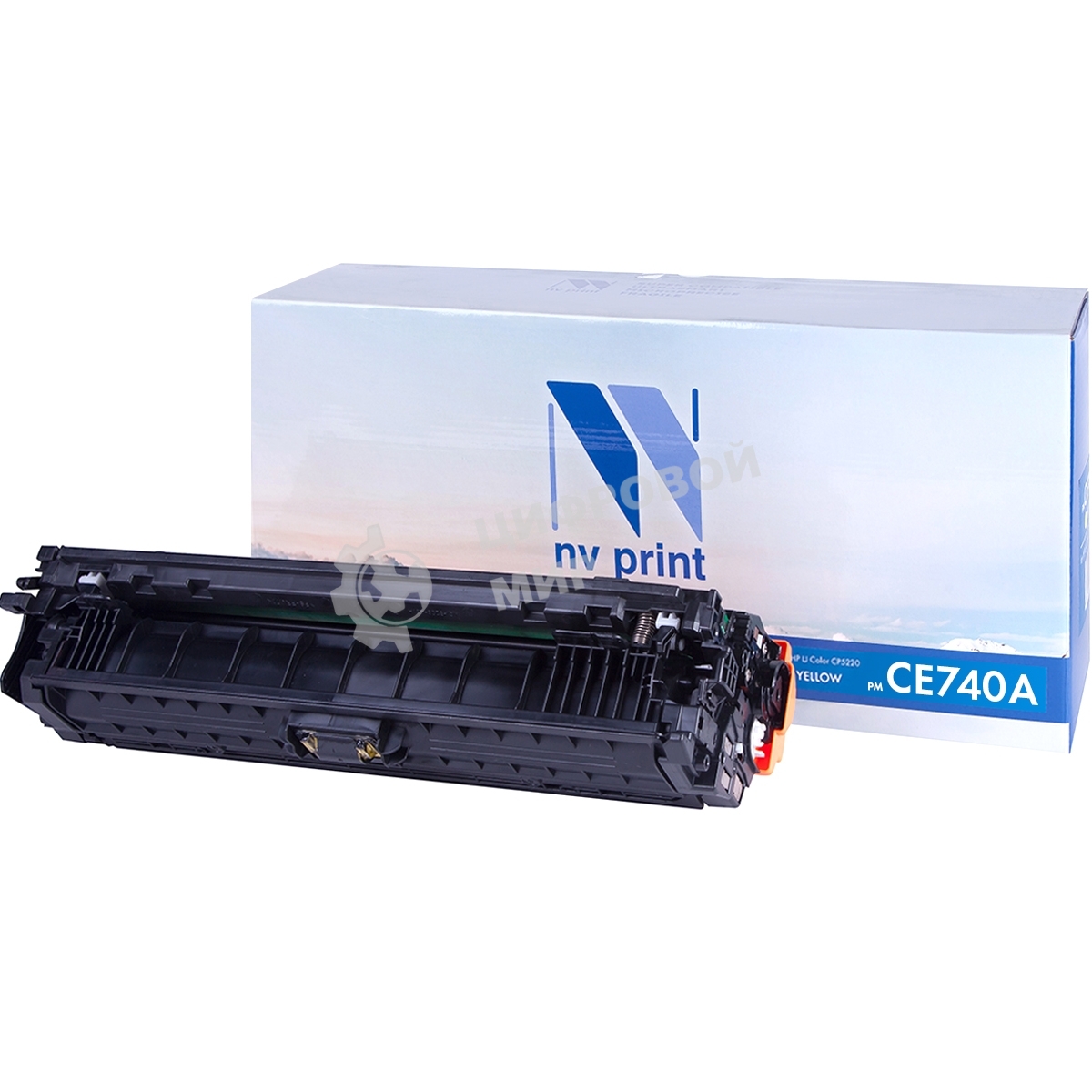 Картридж лазерный NVPrint совместимый HP CE740A Black для LJ Color CP5220 (7000k)