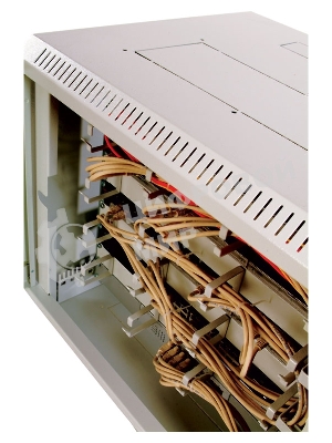Шкаф настенный ЦМО ШРН-М-12.500 12U 600x520мм пер.дв.стекл съемные бок.пан. 50кг серый