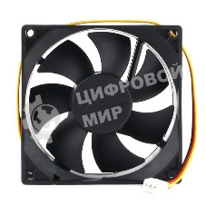 Вентилятор для корпуса Gembird черный, 92 мм, 2500 об/мин, 29.8 дБ, 3 pin