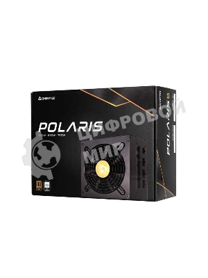 Блок питания Chieftec Polaris PPS-650FC, 650Вт, 80 PLUS Gold, 120мм, модульный, черный