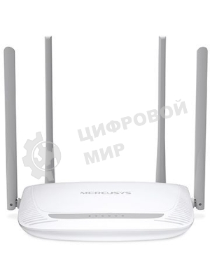 Беспроводный маршрутизатор Mercusys MW325R, 300 Мбит/с,4 порта 100 Мбит/с, 4 фиксированных антенны