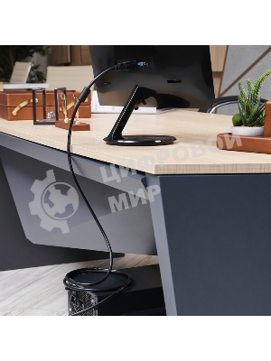 Шнур Rexant HDMI - DVI-D с фильтрами, длина 2 метра (GOLD) (PE пакет)