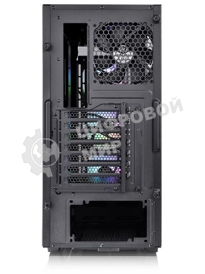 Компьютерный корпус Thermaltake Divider 300 TG ARGb черный без БП ATX 2x120мм 2xUSB 3.0 audio front door bott PSU