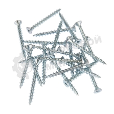 Саморез оконный Kranz острый, 4.1х40, белый цинк, упаковка поставщика (6 000 шт.)