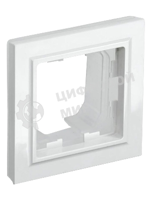 Рамка 1-мест. IEK BRITE IP44 РУ-1-БрБ-44 белый