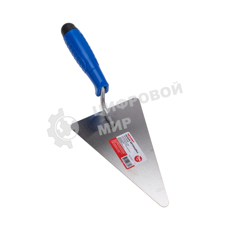 Кельма бетонщика Rexant нержавеющая сталь, 200мм, пластиковая ручка