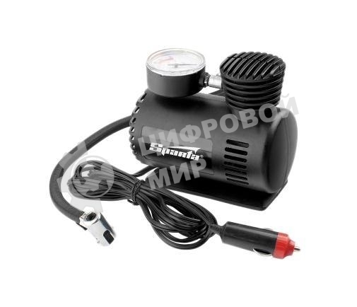 Компрессор Sparta 58050 для подкачки шин с-12 12 в 17 атм. 12k/мин