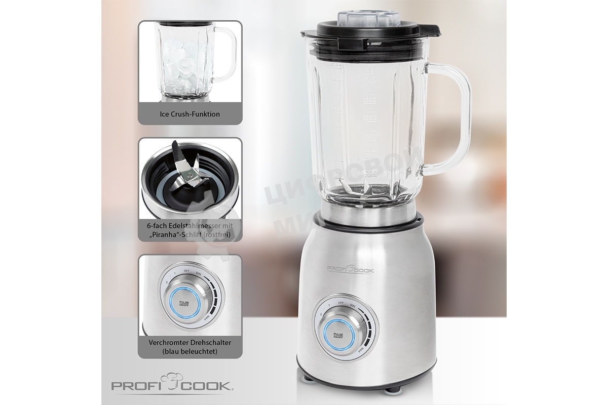 Блендер Profi Cook PC-UM 1207 inox