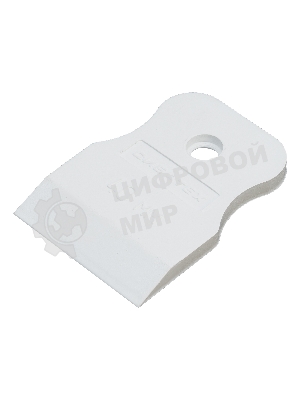 Шпатель Сибртех белая резина, 40 мм