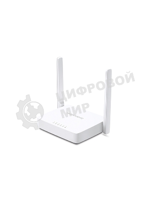 Маршрутизатор Mercusys MW305R Wi-Fi роутер 300 Мбит/с 2,4 ГГц, 1 порт WAN 10/100 Мбит/с + 4 порта LAN 10/100 Мбит/с, 2 фиксированные антенны
