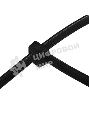 Хомут-стяжка кабельная нейлоновая PROconnect 300 x3,6 мм, черная, упаковка 100 шт.