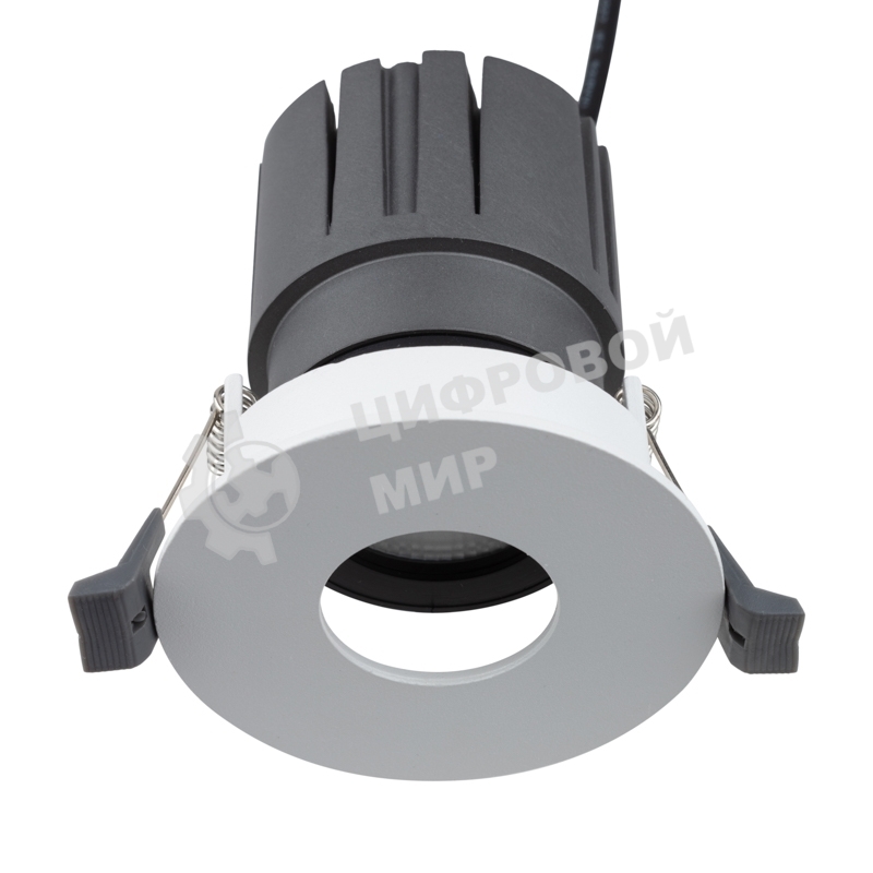 Светильник встраиваемый поворотный Rexant Horeca Dark Light с антиослепляющим эффектом 12 Вт 4000 К Ring LED WHITE